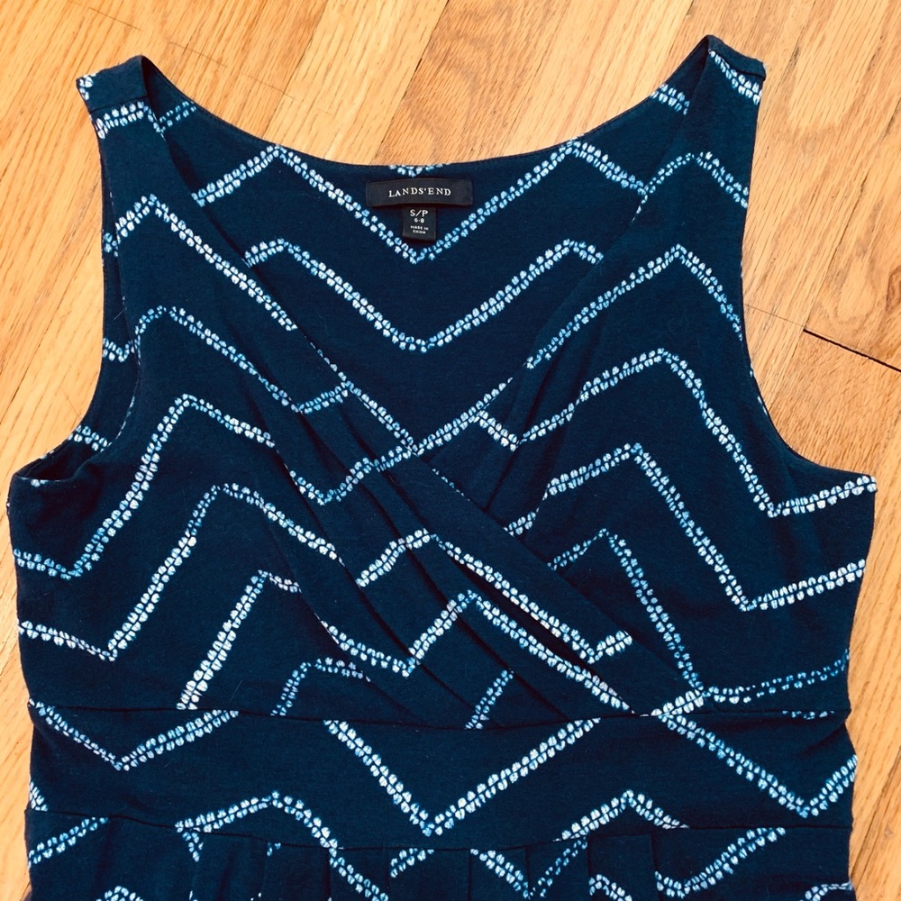 Lands End sleeveless dress